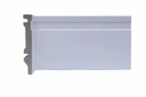 Rodape Graddus 10cm Frisado Gr100f