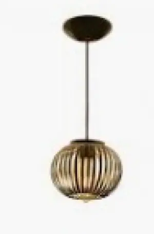 Luminaria Pendente Monaco Gold