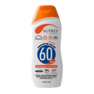 Protetor Solar Fps 60 1 /3 Uva 120ml Nut