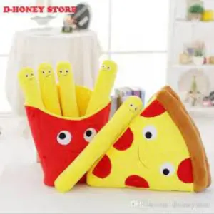 Brinquedo Pelucia Pizza /batata Frita