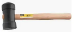 Martelo Dtools Borracha Preto C /cabo 60