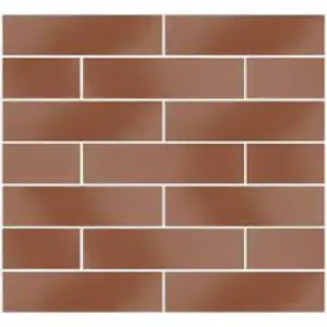 Rev. Nat. 12 X 25 Liso Terracota