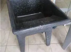 Tanque 80 Lts Concreto C / Pé