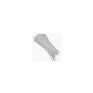 Abracadeira Incolor Pvc Branca 30cm
