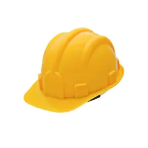 Capacete com Aba Frontal Amarelo