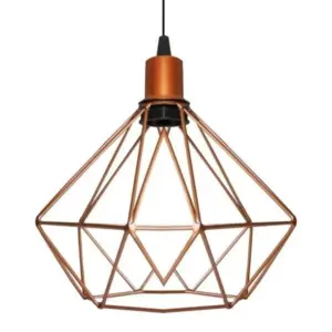 Lustre Lumanti Moon Five Cobre E-27