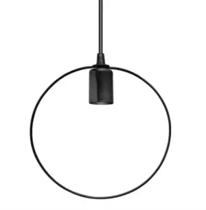 Lustre Pendente Thomas Edison Circle Pre