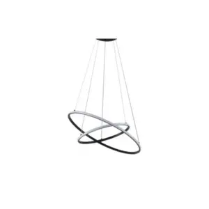 Lustre Pendente Circle Two 40 /60cm Led