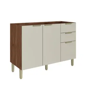 Balcao Luminetto Wengue P /marmore 60cm