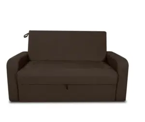 Sofa-cama Valenca Marrom Frank