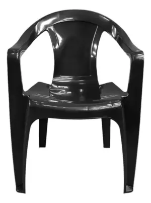 Cadeira Poltrona Monique Preta Prestmix