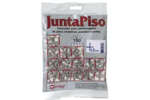 Pacote Espaçador Juntapiso 1,5mm Plástico