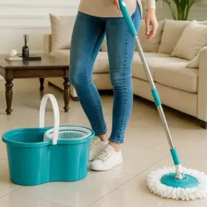 Esfregao Mop Giratorio com Balde Panosul