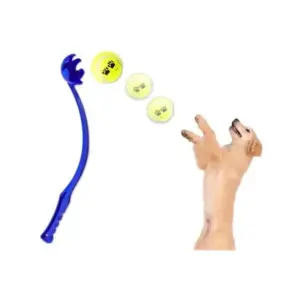 Brinquedo Lançador de Bola para Cachorro - 48 Cm - Plástico Pp