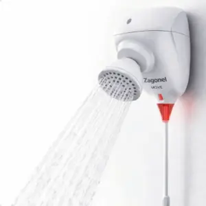 Ducha Move Eletrônica 7500w Branca – Zagonel | 220v