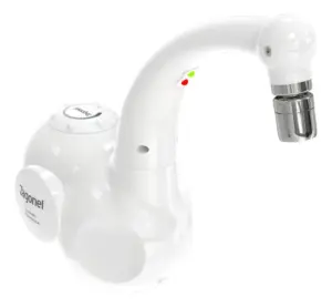 Torneira Elétrica Parede Lumen – 5500w Branca | 220v - Zagonel