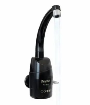 Torneira Elétrica Parede Luna Black – 5500w Preta | 220v Zagonel