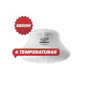 Ducha Bella Ducha Ultra 4t – 220v 6800w Branca - Lorenzetti