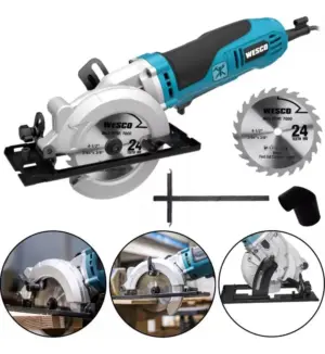 Miniserra Circular Compacta Ws3454,1 750w/120mm - Wesco