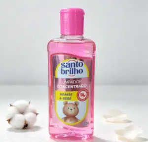 Limpador Concentrado Mamãe & Bebê 120ml Santo Brilho