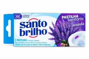 Pastilha Sanitária Lacanda 3 Pastilhas Santo Brilho